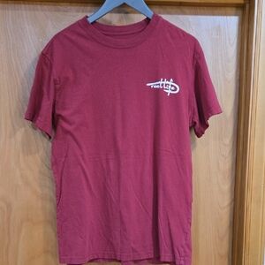 Reel Life Maroon Short Sleeve Tee